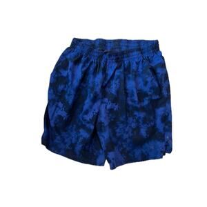 Russell Blue Black Athletic Shorts Mens L